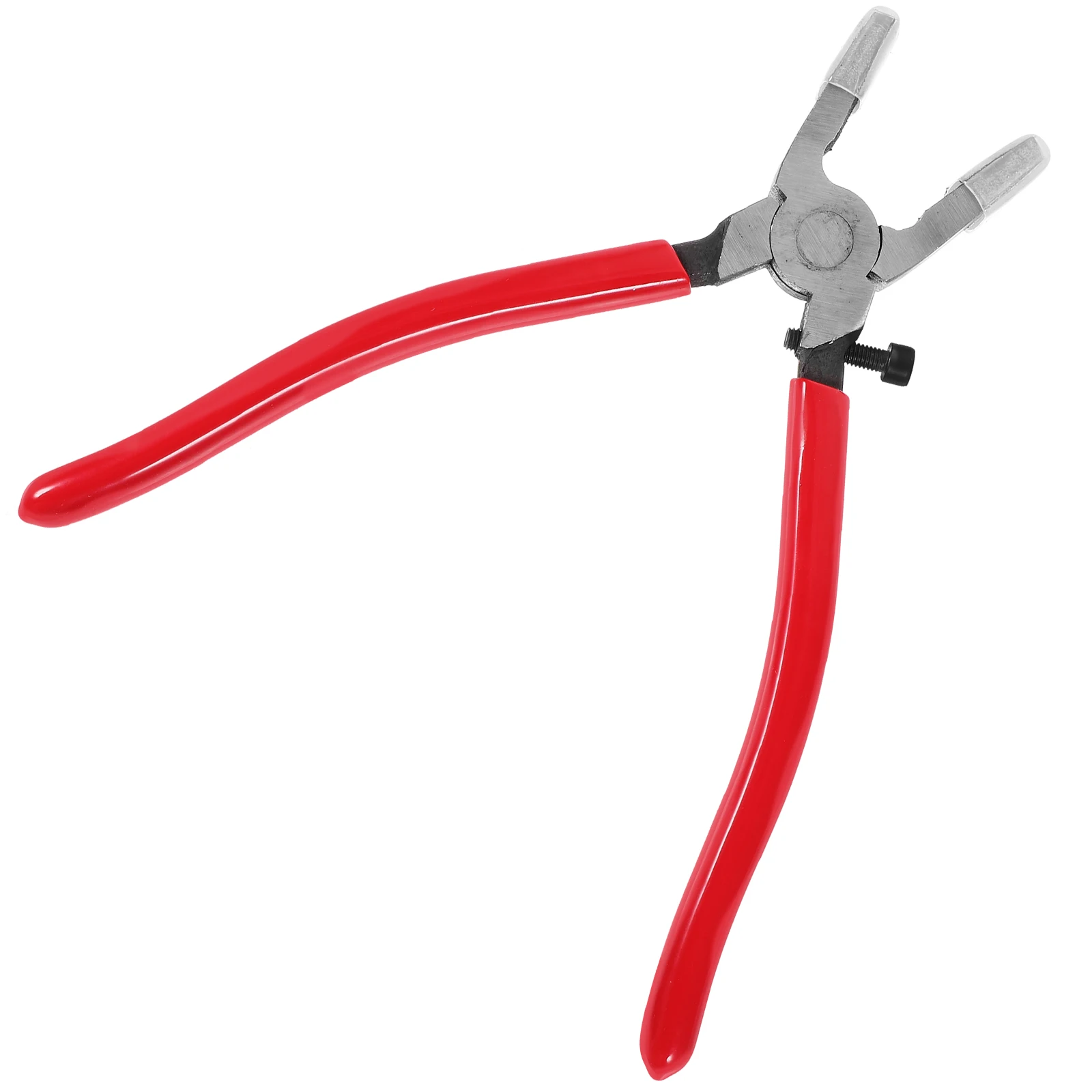 

8 Inch Glass Breaking Pliers Curved Jaw Design for Stained Glass Mosaic Fusion Safe Cutting Process Precision Production Stable