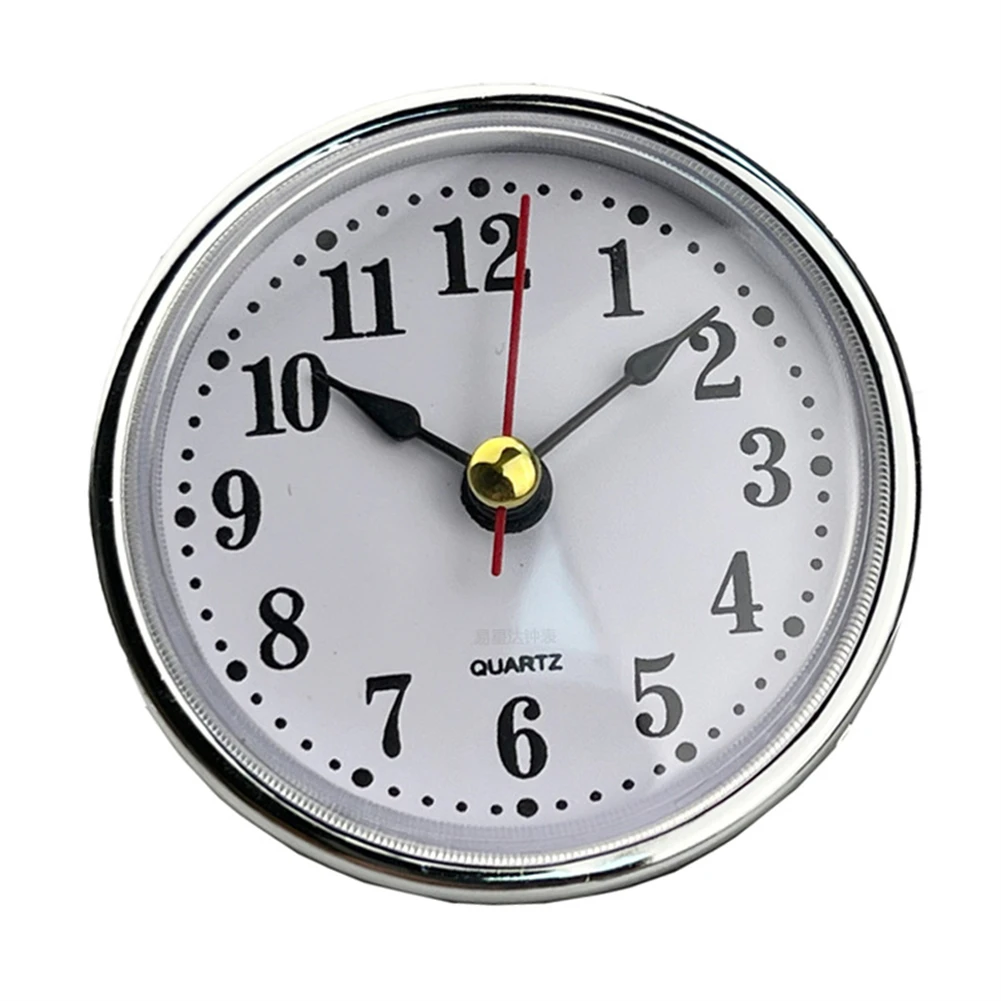 65MM Round Wall Clock Inserts Movement Quartz Clock Classic Watches Wall Clocks Living Room Home Decor Roman Number Little Clock