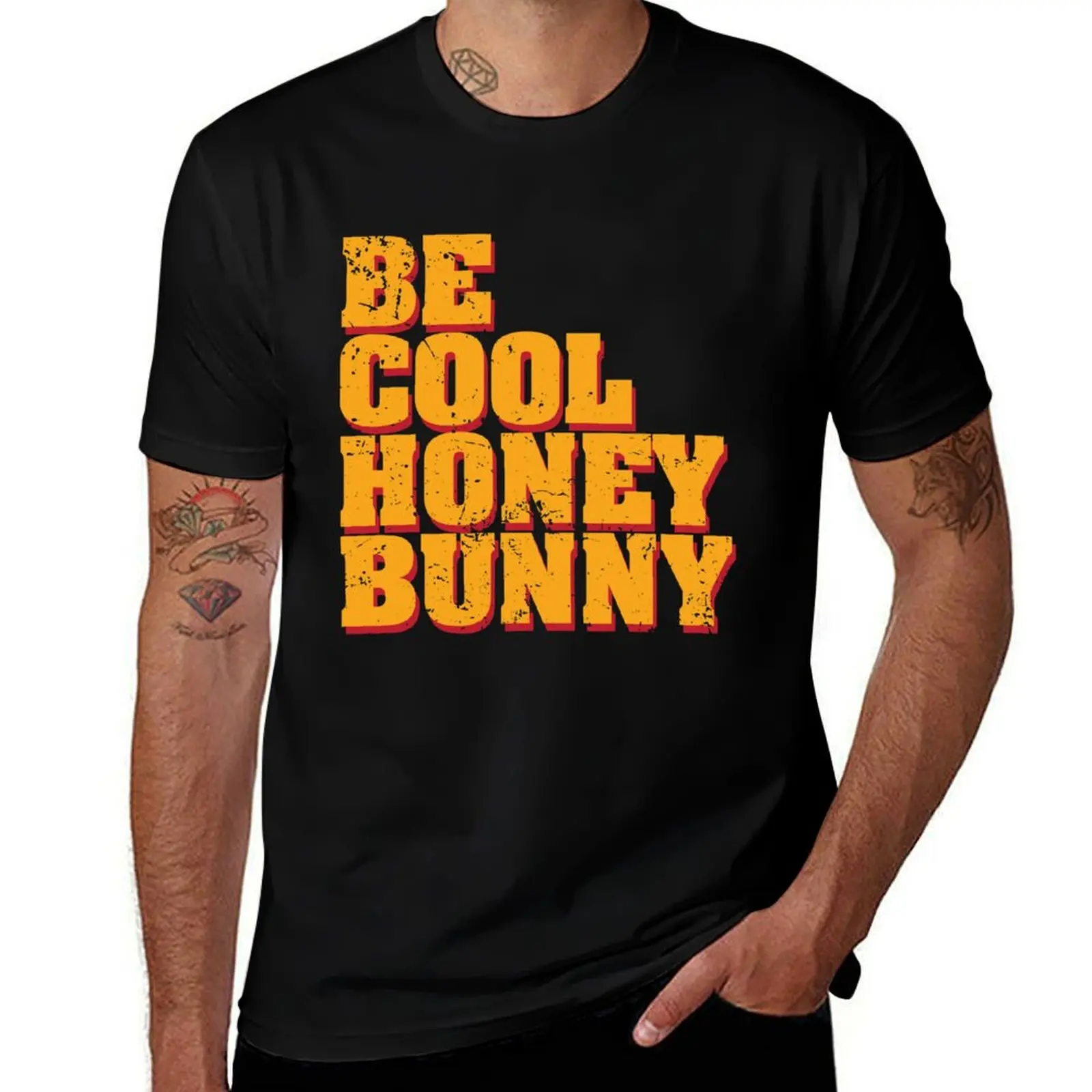 

Be Cool Honey Bunny T-Shirt t shirts for man slim fit man graphic t shirt t shirt custom print T-Shirt