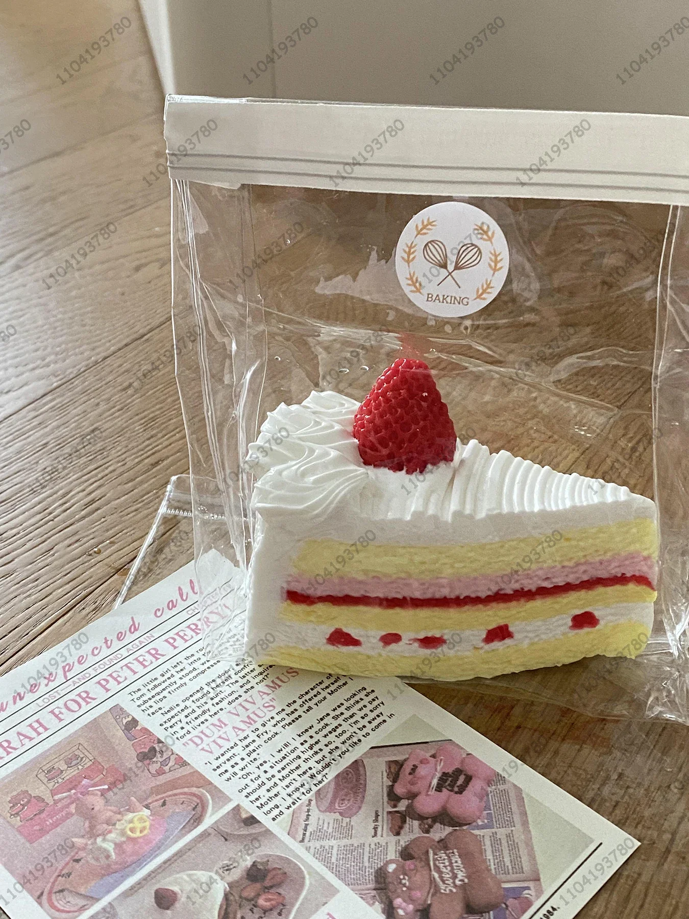 Strawberry Cream Cake Taba Squishy Triangle Strawberry Mousse Cake Squeeze Toy Mochi Toy Stress Release Hand Relax Toy Gift