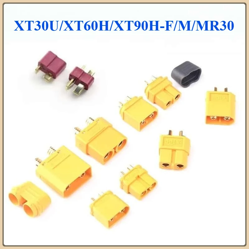 

2/10PCS Amass XT30U XT60 XT-60H XT60U XT90H MR30 T Plug Male Female Bullet Connectors For RC Lipo Battery Quadcopter Multicopter