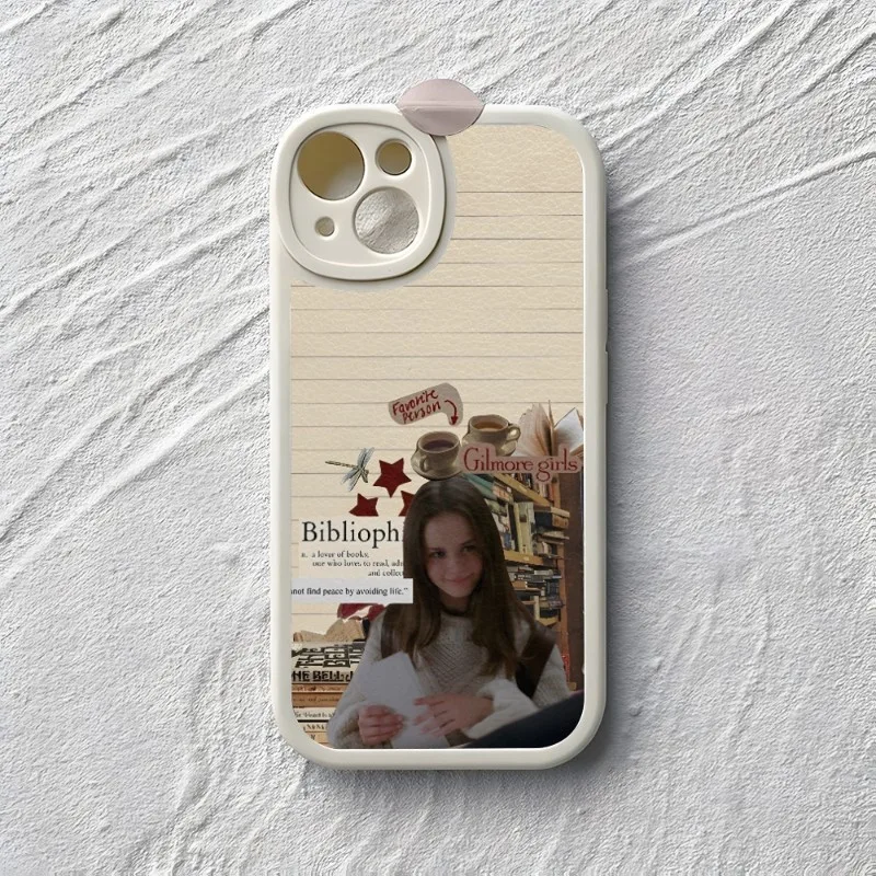 Gilmore Girls Phone Case For Iphone 14 13 12 Pro Max 11 Mini X Xr Xs 7 8 Puls Lambskin Silicone Cover