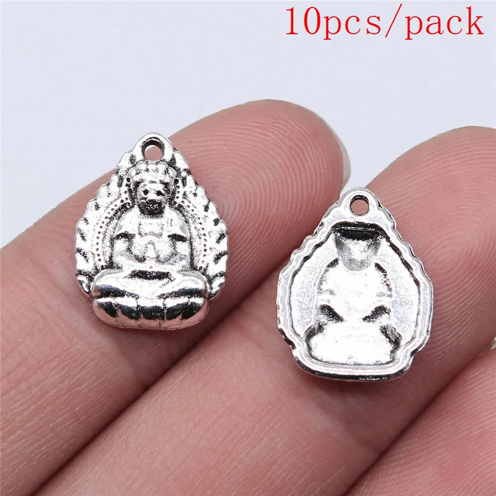 Bulk Charms For Jewelry Making Kit Pendant Diy Jewelry Accessories Buddha Charms Necklace accessories