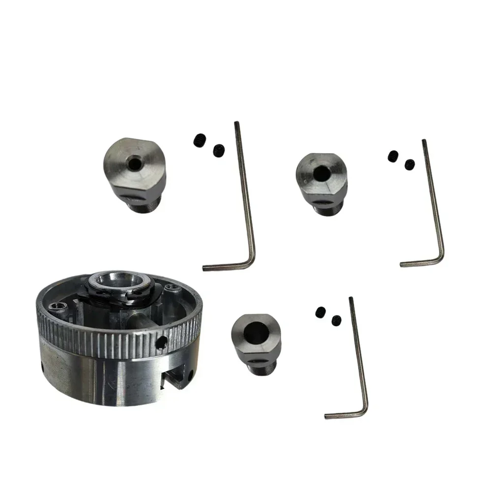 Alloy 3 Jaw Manual Lathe Chuck Kit Self-Centering W/ Mounting Bolts Grinding Tool M12*1mm High-carbon Steel Three Jaw Chuck