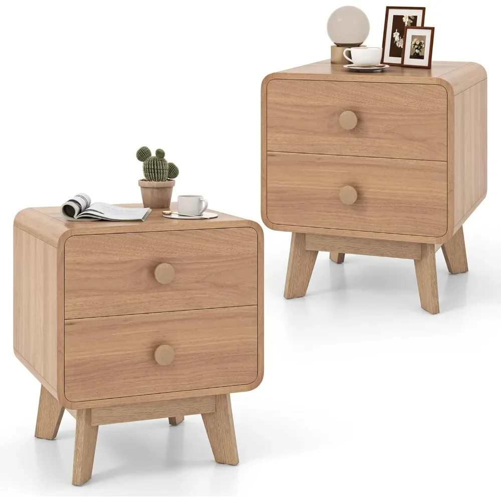 Why This Light Wood Nightstand Is the Perfect Blend of Function and Style for My Bedroom