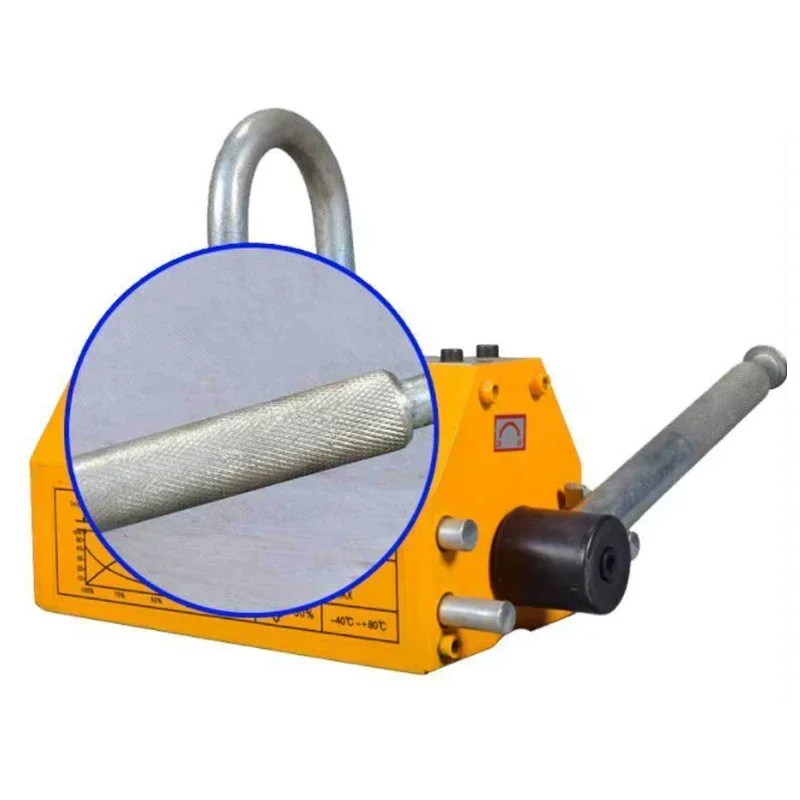 Cina 1000 kg 3000 kg funzionamento manuale aspirazione Forte ventosa di sollevamento magnetica senza smagnetizzazione