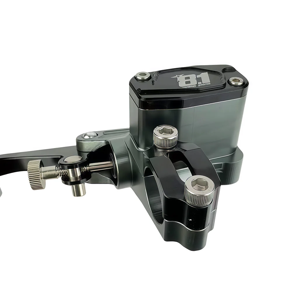 العالمي 12.7 مللي متر قابض هيدروليكي أسطوانة رئيسية رافعة الجمعية باستخدام الحاسب الآلي بأكسيد لتعديل مقود الدراجة النارية 7/8 بوصة