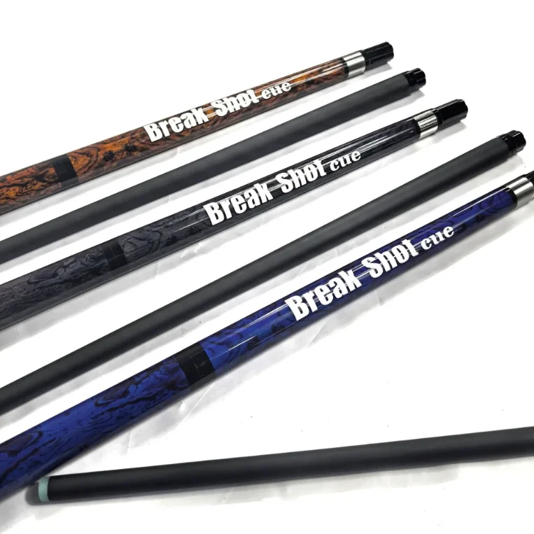 Nueva llegada, 3 piezas, taco de fuga de billar de carbono con punta de 13mm