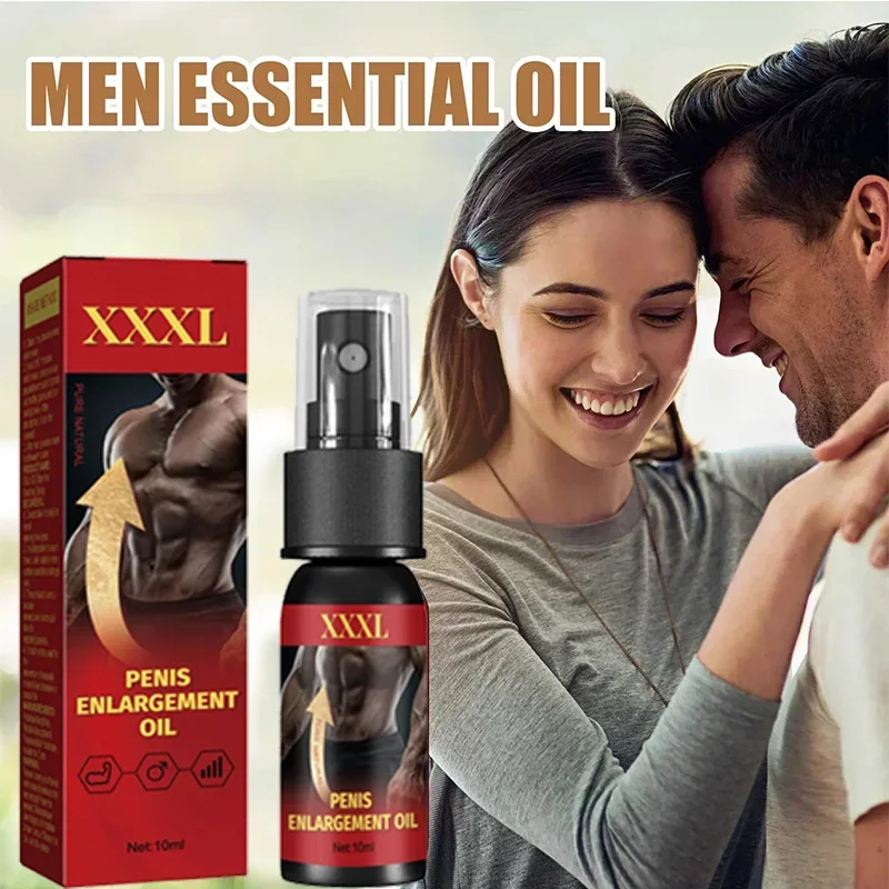 1* Men Massage Essential Oil 10ml Penis Enlarger Thick Enhancement Portable