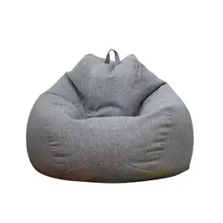 Großer Sitzsack Stuhl Sofa bezug bequeme Outdoor Lazy Sitz Tasche Couch bezug ohne Füllstoff für Erwachsene Kinder Tatami Stühle Abdeckung