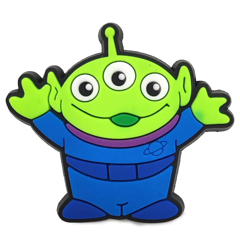 31-36 pièces Disney Toy Story chaussure charme mélange en gros PVC décoration Cool boucle FitSandal chaussure détachable imperméable à l'eau au cadeau de noël