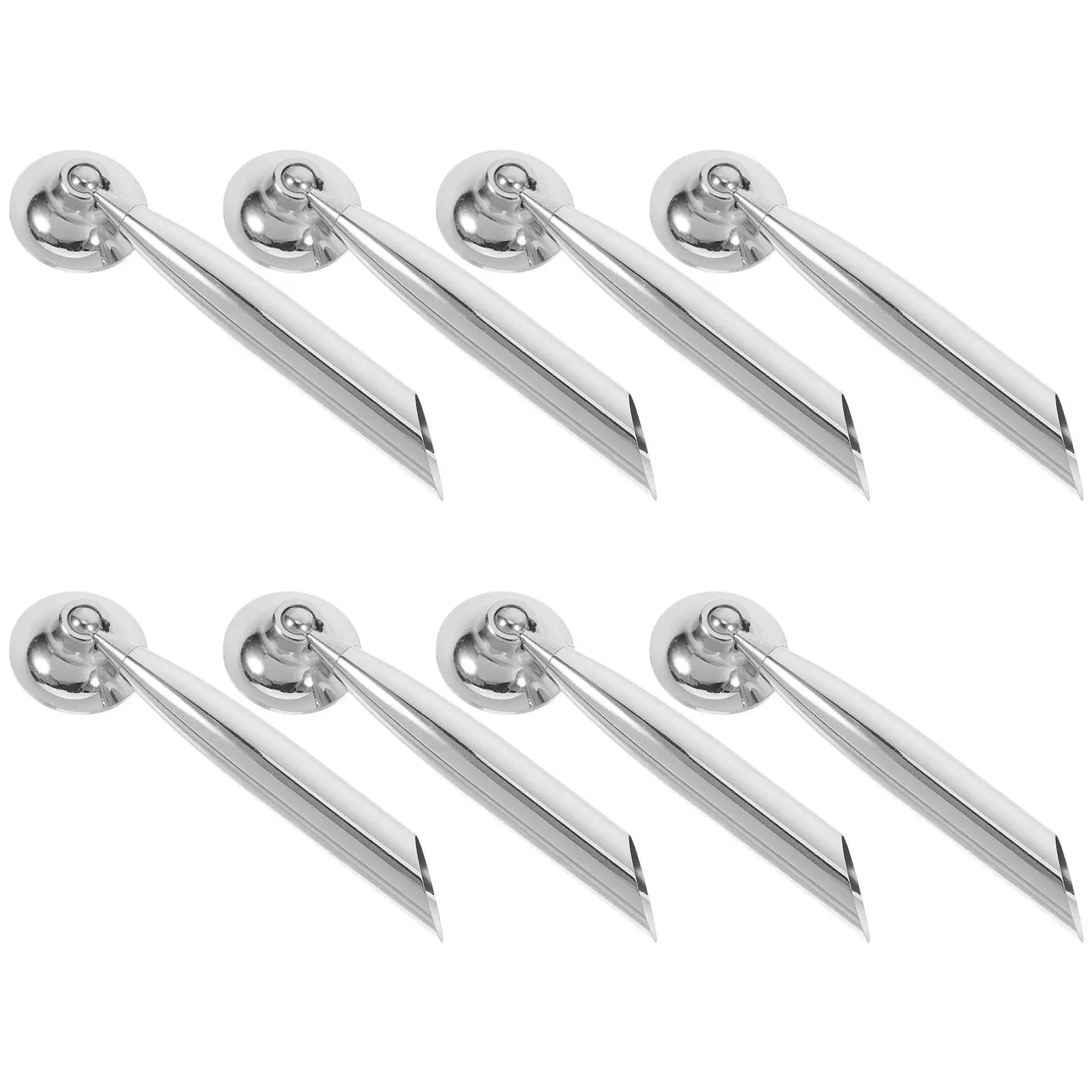 

Набор из 8 металлических подставок для ручек с одним отверстием, утяжеленные, для офиса, ресепшена, демонстрации и подписания документов