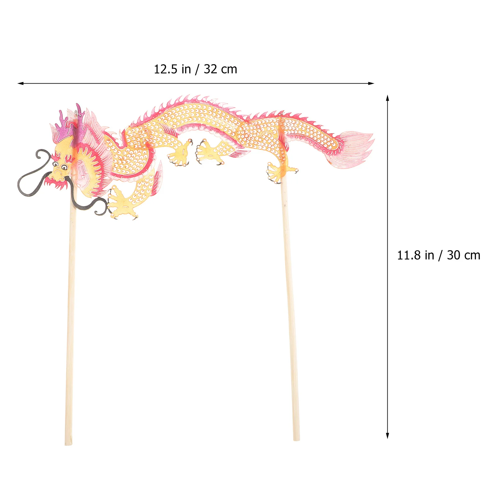 수제 중국 전통 종이 목제 교육용 인형극 문화 공연 소품 그림자 인형