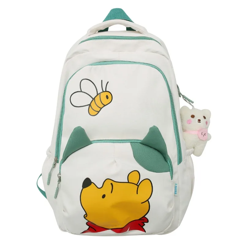 

Disney Winnie The Pooh New Casual Backpack Luxury Brand Student's Backpack Large Capacity High Quality Fashion Student Schoolbag
