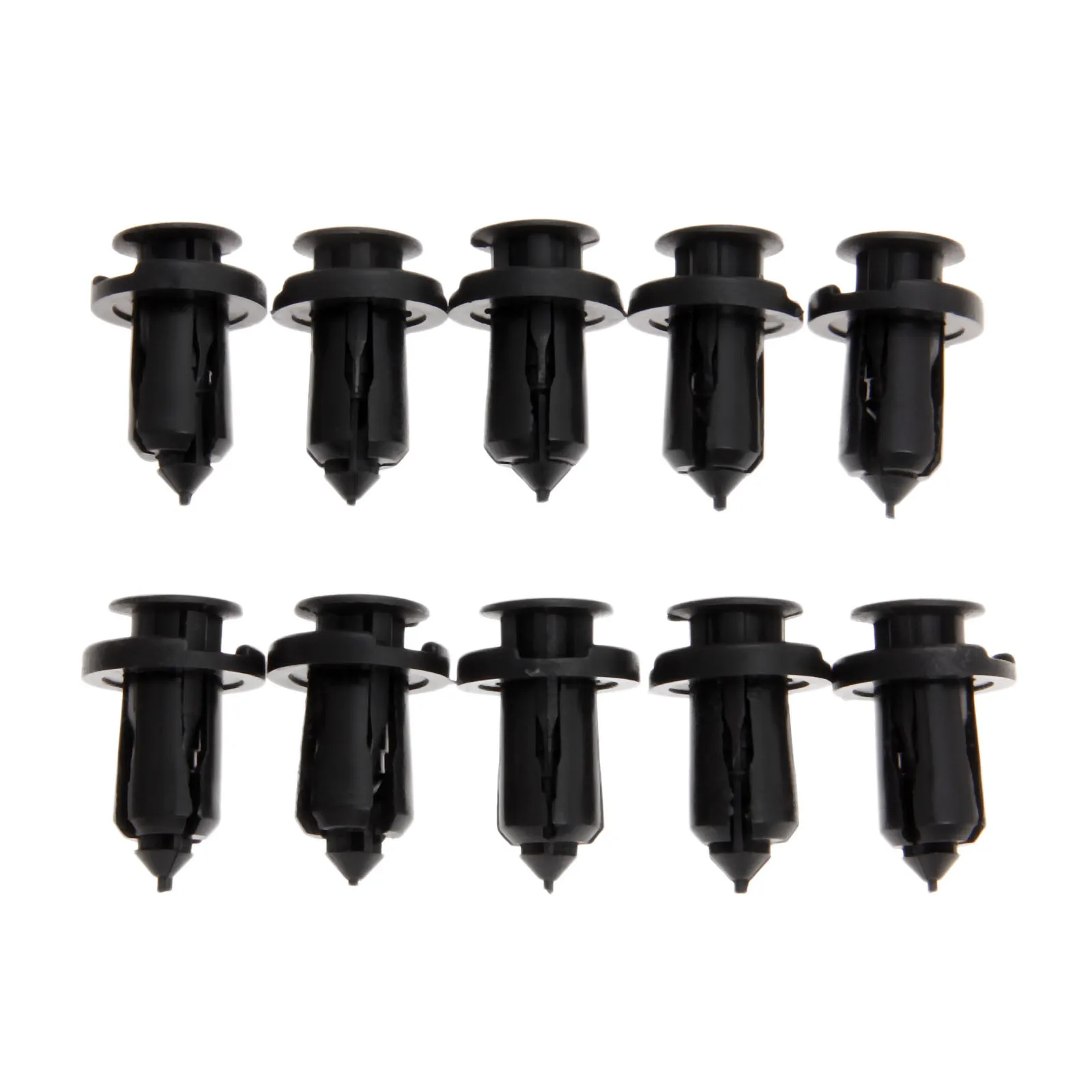 10Pcs Bumper Clips Trim Fasteners Plastic Rivet Replacement for Subaru Impreza Legacy Forester Door Panel Trim Clips 10.5mm Hole