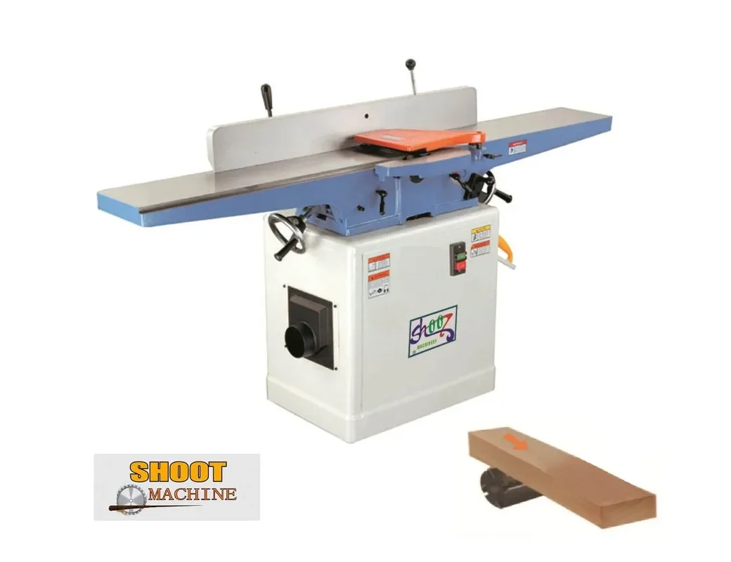 

Hot Sale 220V 1.5kw Shoot Brand Woodworking 8" wood jointer, WJ-200B/WJ-200C Good Quality Free After-sales Service