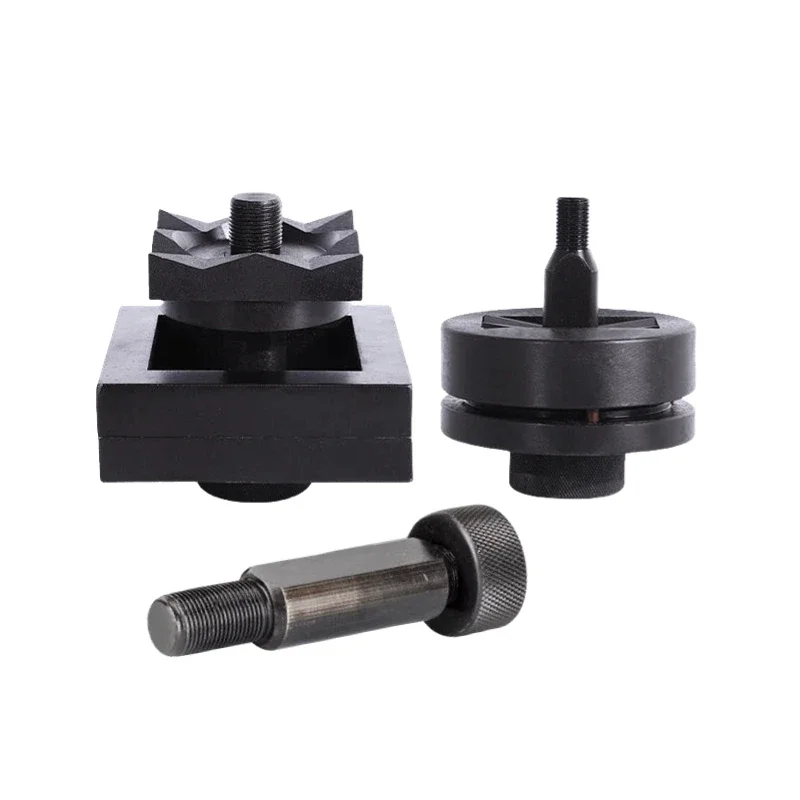 

#For Hot Sale 45x45mm Stainless Steel Knockout Punching Die Set for 1/16 DIN Panel Meters - SYK-15 Hydraulic Punch Tool