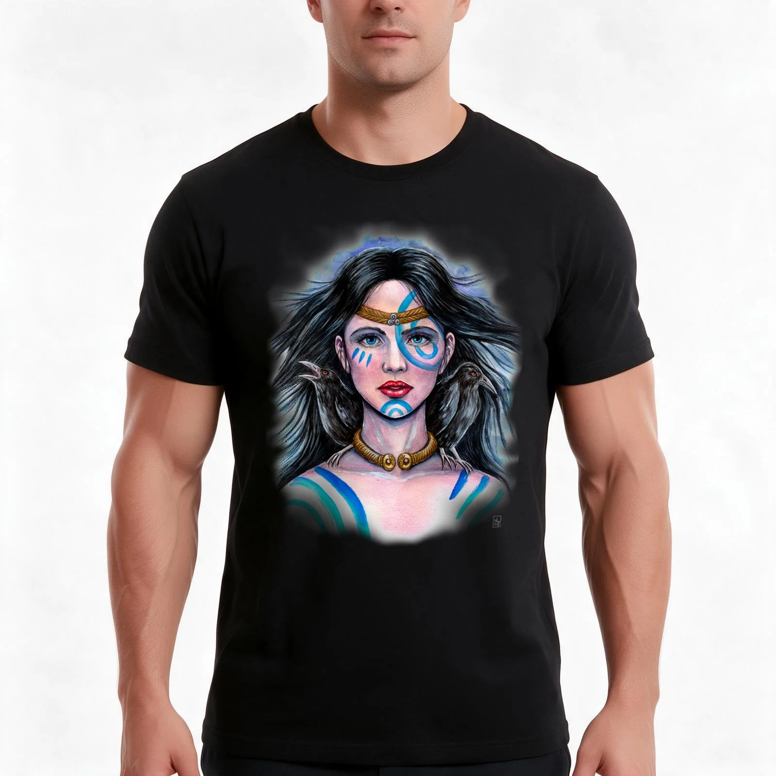 The Morrigan T-Shirt Summer Casual Cotton Tee Oversized Streetwear Tops Vintage Graphic Print Loose Fit Short Sleeve