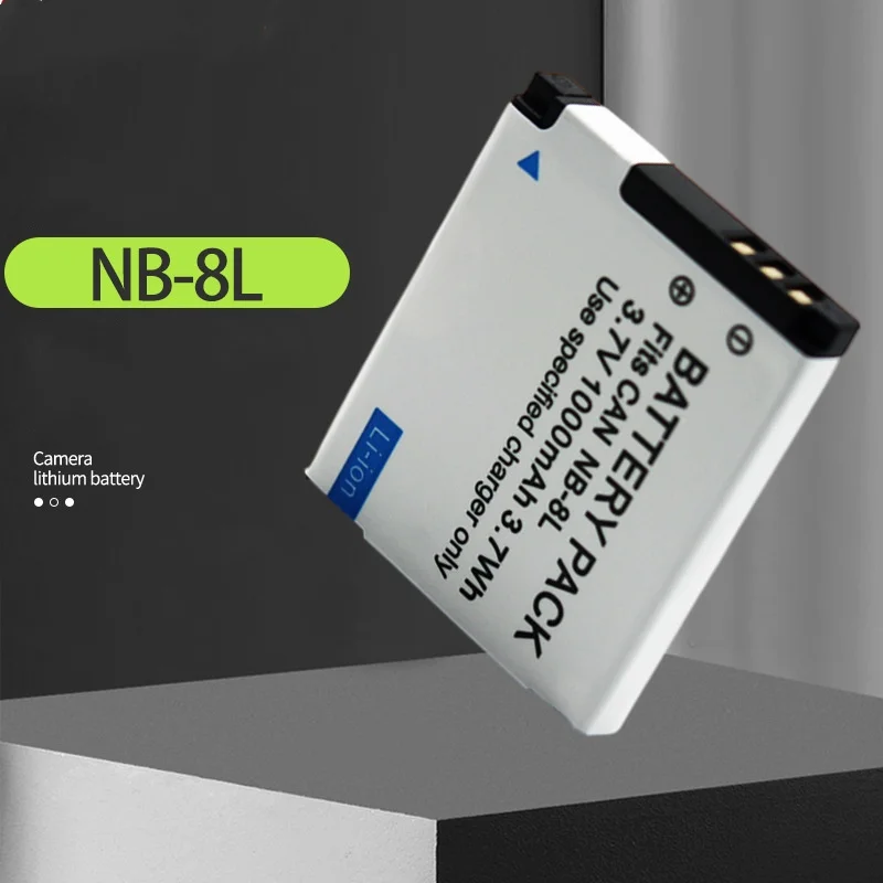 

NB-8L NB 8L Camera Battery or Charger For Canon PowerShot A3300 A3200 A3100 A3000 A2200 A1200 IS 1000mAh Camera Battery