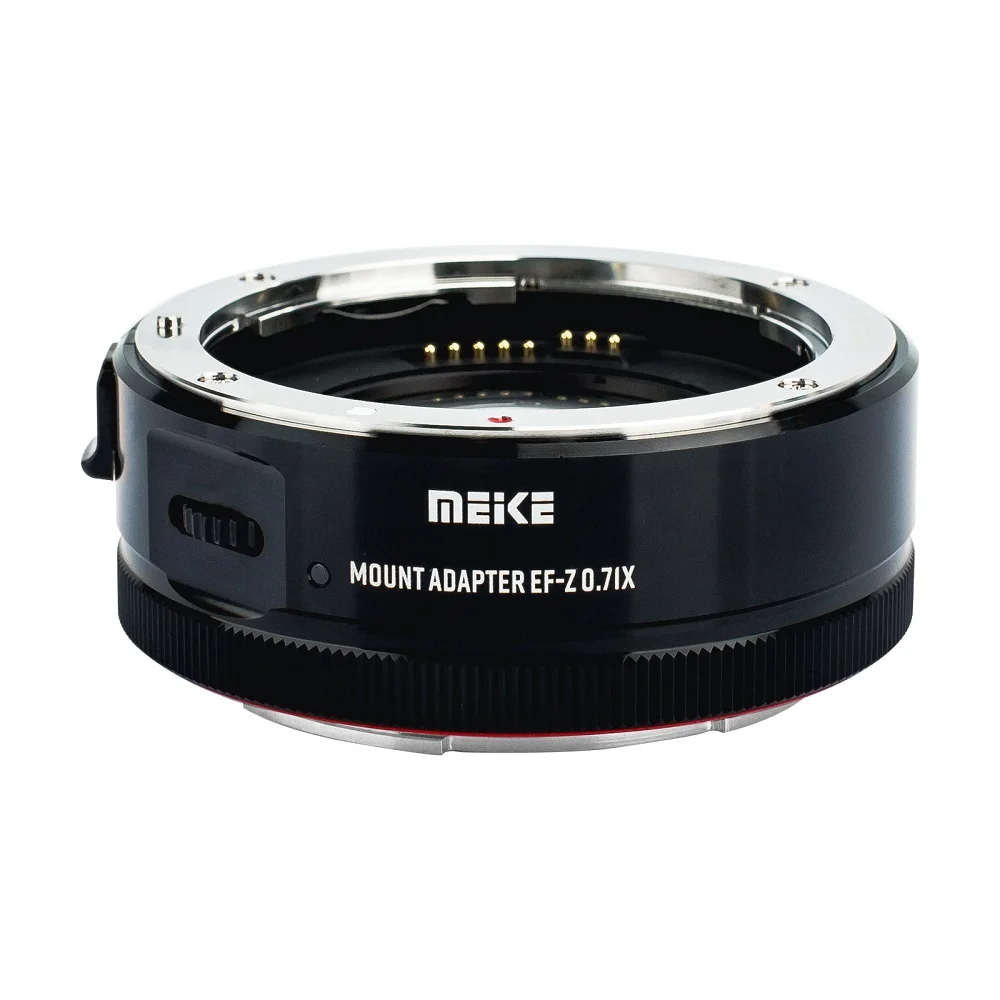 Meike Metal Auto Focus 0.71x Reducer Speed ​​Booster Lens Adapter Ring for Canon EF Mount Lens to Nikon Z Mount Z30 Z50 Z70 Zfc