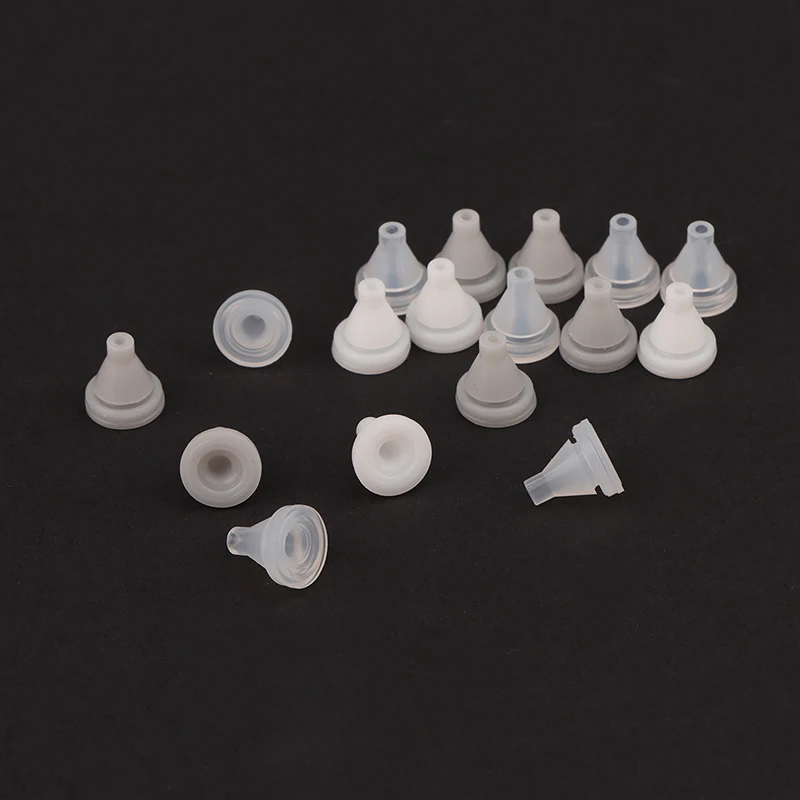 ●50pcs Rubber Silicone Nozzle Nipple Replacement Part Spray Water Outlet Top Spray Parts Shower Accessories
