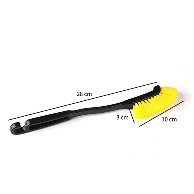 Car Wheel Tire Brush Rim Detailing Brush Truck SUV Wheel Wash Cleaning Detail Brushes Plastic Handle Auto Washing Cleaner Tools