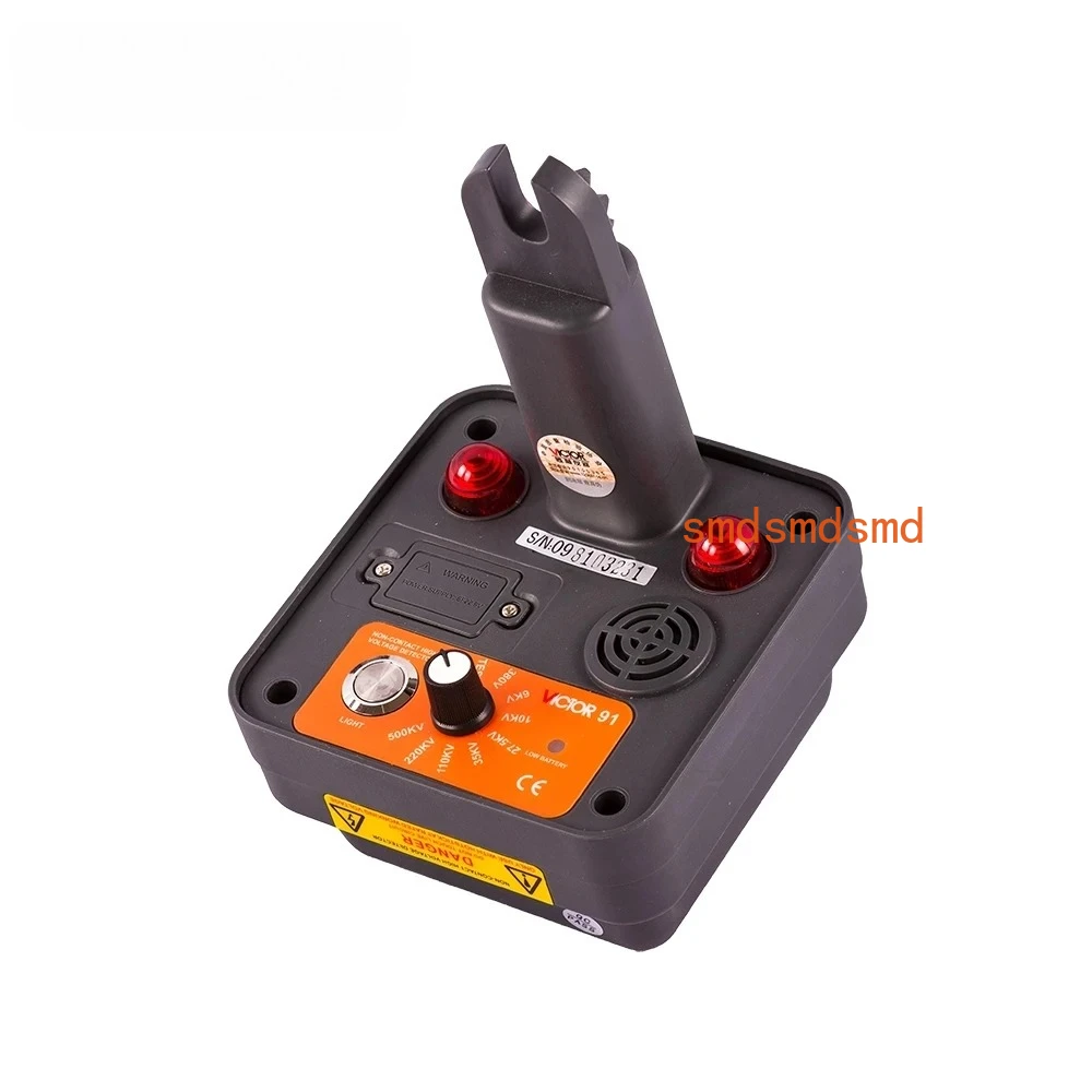 91 Non-contact High-voltage Electroscope Remote IP65 High-voltage Rod Cable Detector Contactless Electricity Testing Tool