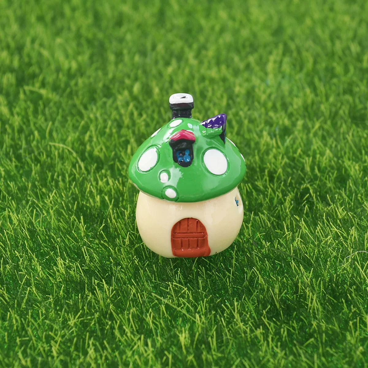 

Mushroom Micro Landscape Decoration Eco Resin Miniature for Terrarium Moss Garden Mini Pot Plant Fairy Ornament