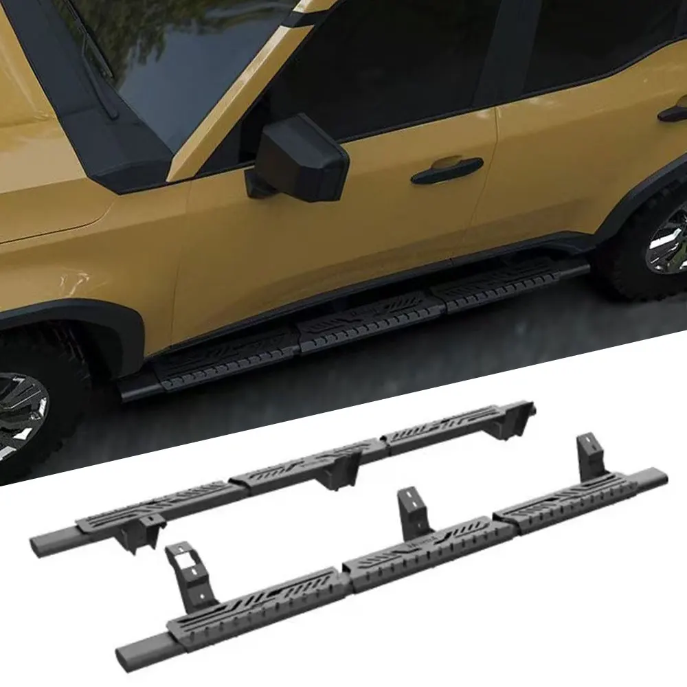 2PCS Fixed Running Board fits for Land Crusier Prado J250 LC250 2024 2025 Side Step Nerf Bar