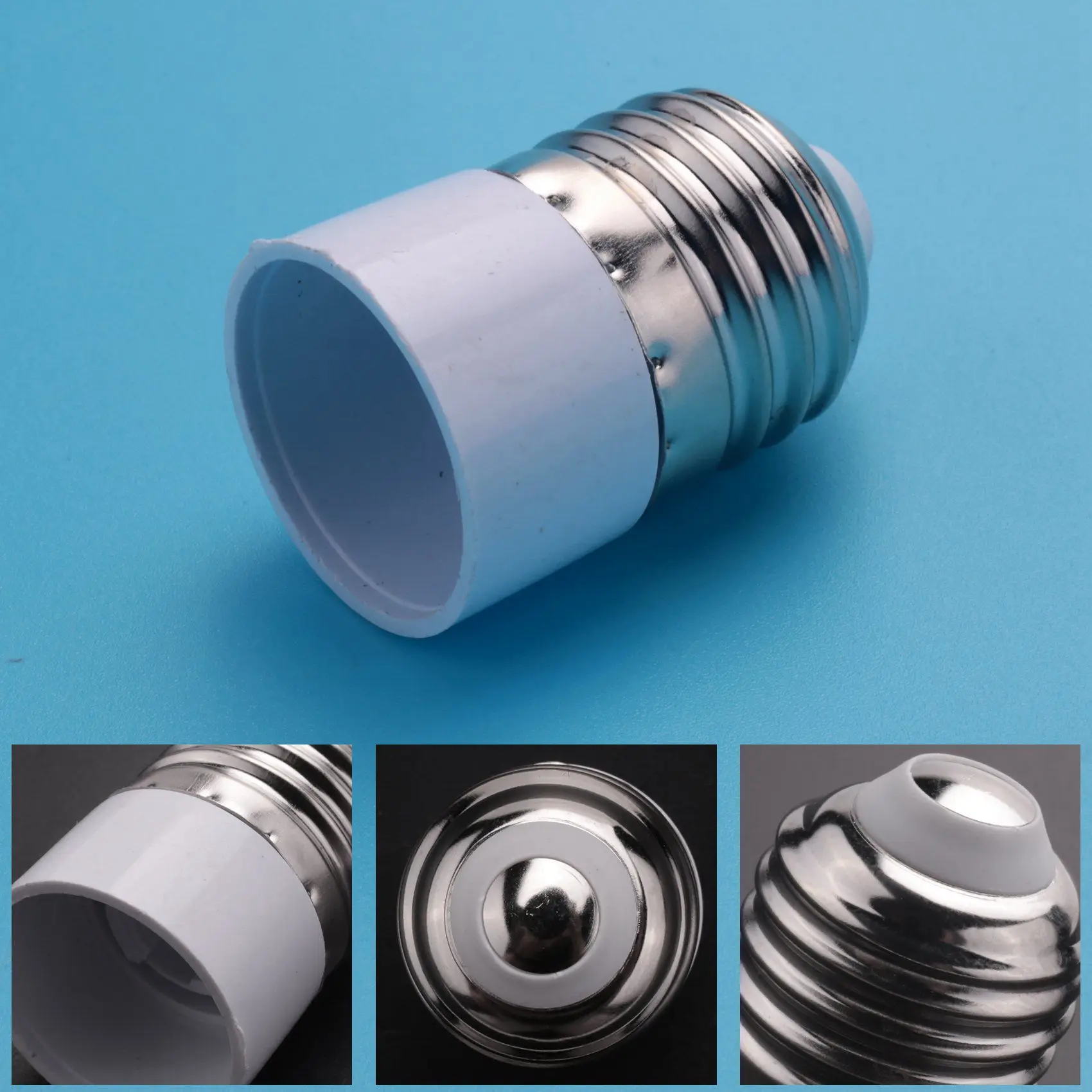 New E27 to E14 Base LED Light Lamp Bulb Adapter Converter