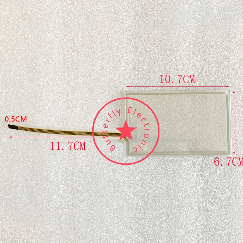 ยี่ห้อใหม่ KTP400ประเภท B 6AV2 124 6AV2124 -2DC01-0AX0ทัชแพดสวิทช์เมมเบรน