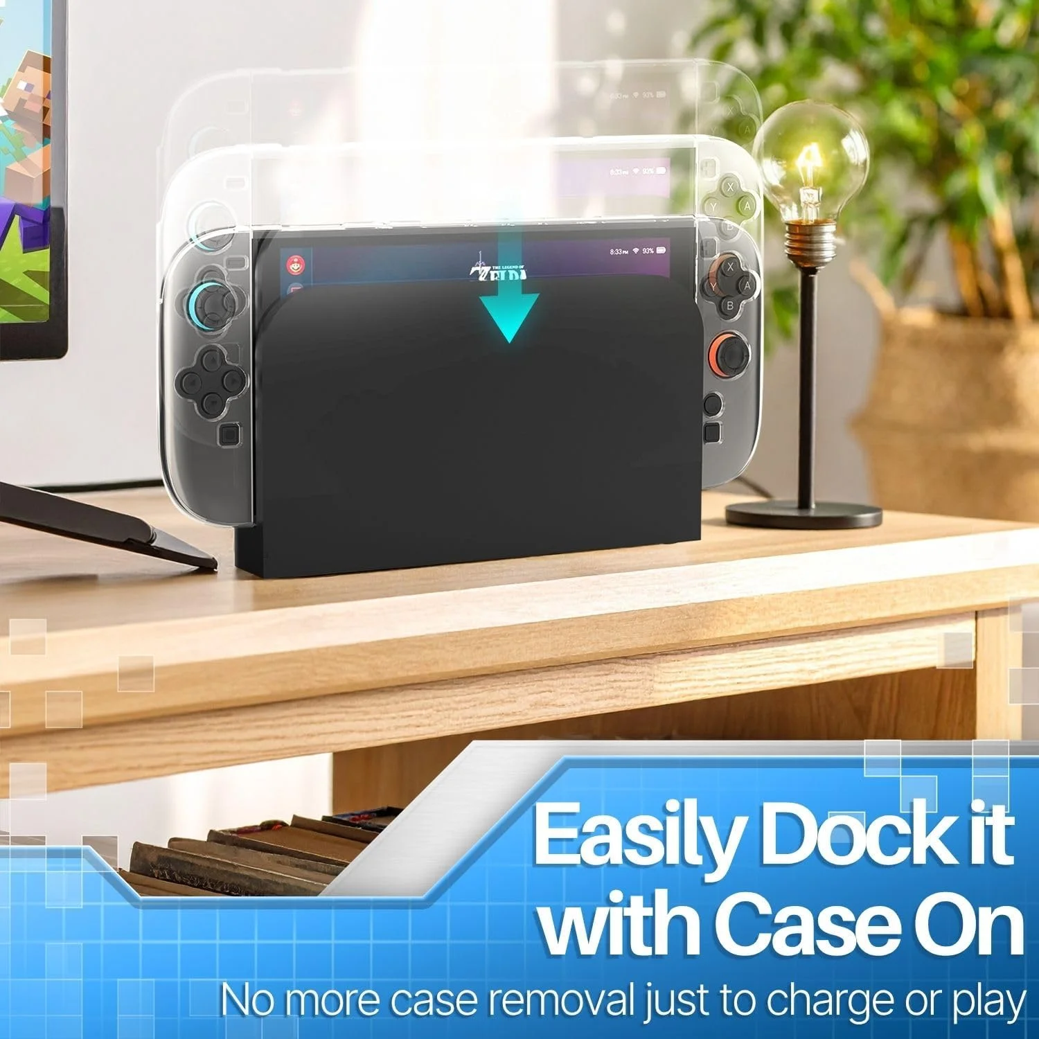 حافظة من البولي يوريثان الحراري لوحدة تحكم NS2 Joycon غطاء حماية كريستالي سبليت غلاف حماية مضاد للخدش للتبديل 2 ملحقات