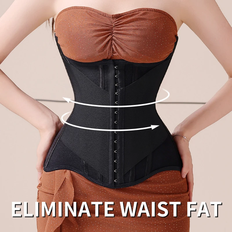 Women Waist Trainer Corset Extended Long Torso Underbust Tummy Control Shapers Women's Body Shaper Slimming Hourglass Shapewear