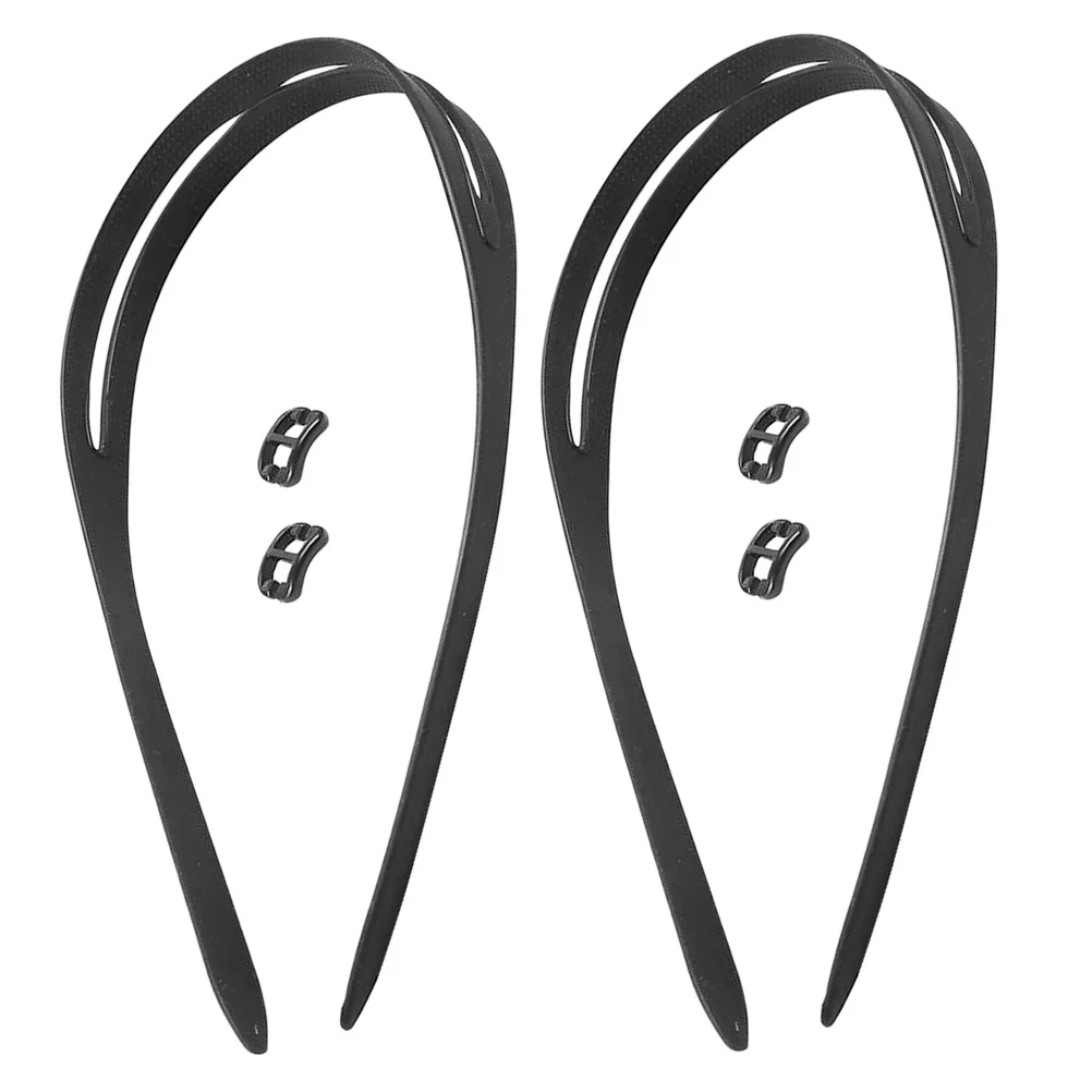 

2Sets Swimming Goggles Strap Silicone Adjustable Anti Slip Band Universal Fit for Kids Adults Replacement Eyewear Retainer