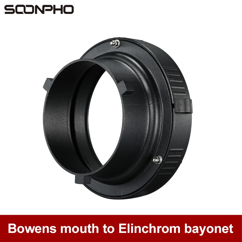 Bowens إلى Elinchrom محول حلقة جبل قابلة للتبديل ، فلاش ضوء التصوير الفوتوغرافي ، اكسسوارات Softbox
