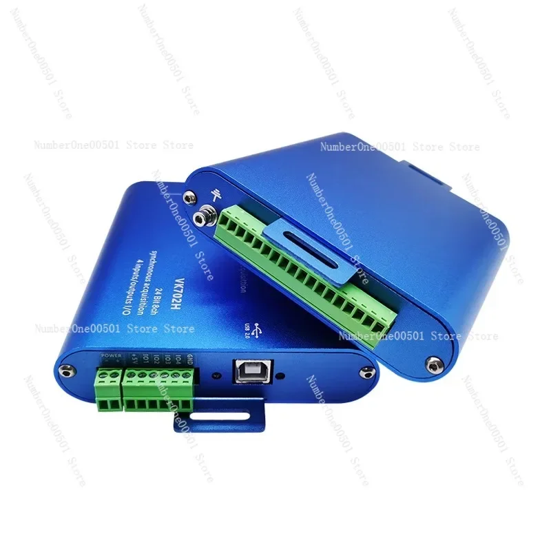 VK702H [differential type] [with mounting side panel]/Pro 24-bit USB data collection card 800K sampling uV stage