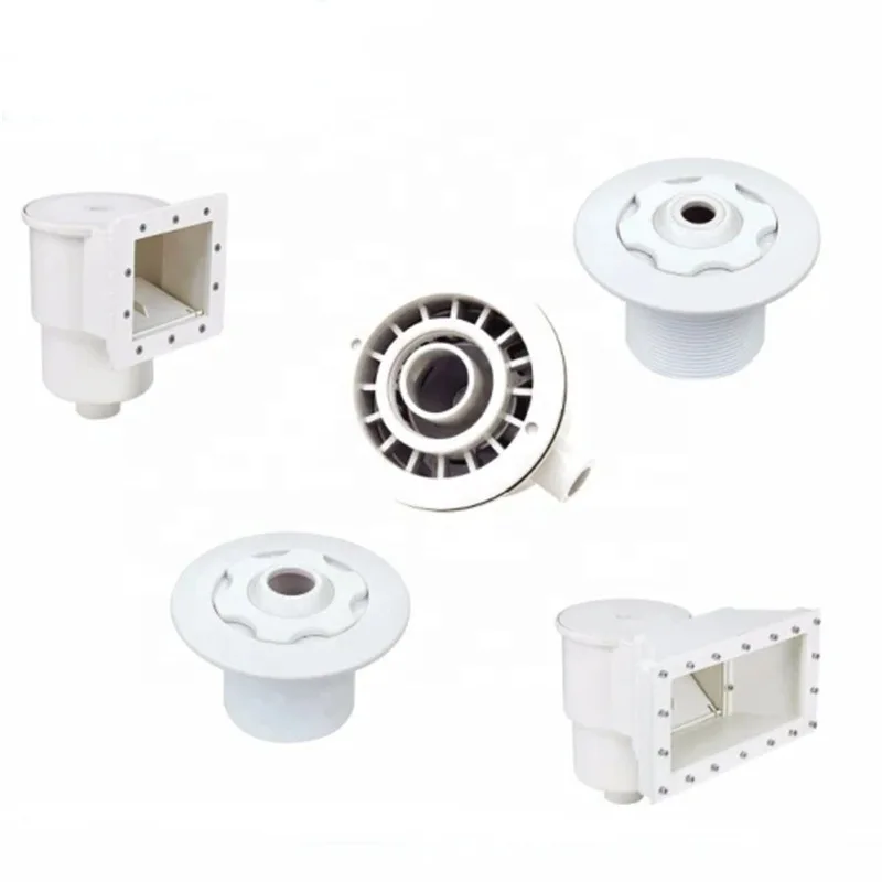 Pool Skimmer with Automatic Water Cleaning, Swimming Pool Accessory for Inground Pool Surface Debris Collection