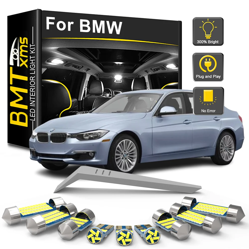 

BMTxms Car LED Interior Light Bulb Kit For BMW 1 3 5 7 Series E87 E81 F20 E36 E46 E90 E91 E92 E93 F30 E39 E60 E61 F10 F11 E38