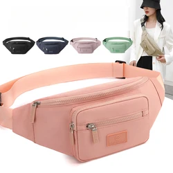 Waist Bag Women Men Waterproof Pocket Fashion Casual Chest Handbag Unisex Sports Travel Purse Waist Pack Belly Bags Case