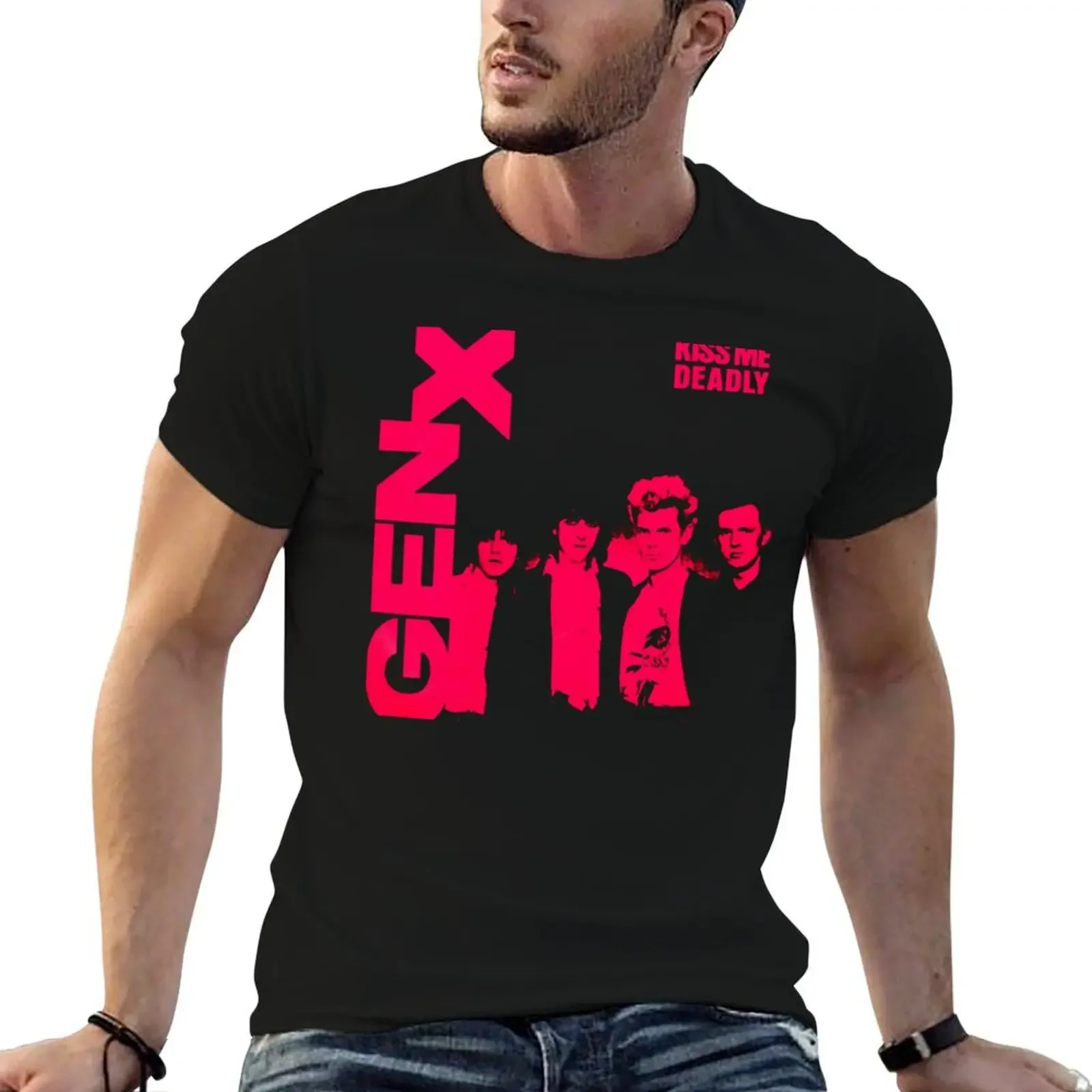 GENERATION X ROCK BAND T-Shirt gifts for boyfriend anime t shirts mens graphic t-shirts hip hop