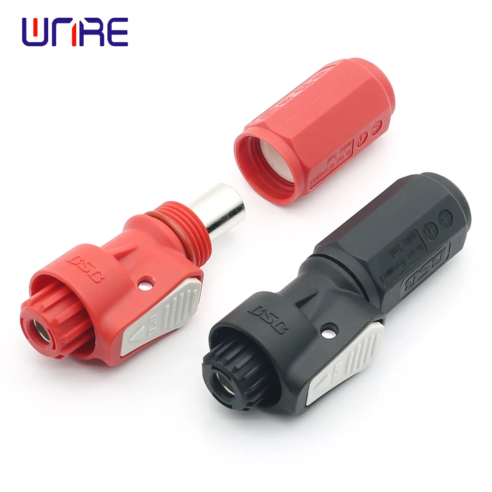 High Voltage Battery Energy Storage Connector Straight Plug Terminal 80/100A