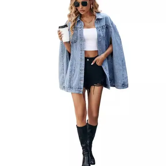 Loose Fit Sleeveless Jacket Casual with Single Row Multi Button Closure Regular Thickness Standard Length for Women Autumn