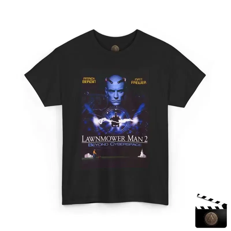 T-shirt avec affiche de film The Lawnmower Man 2 Beyond Cyberspace pour homme