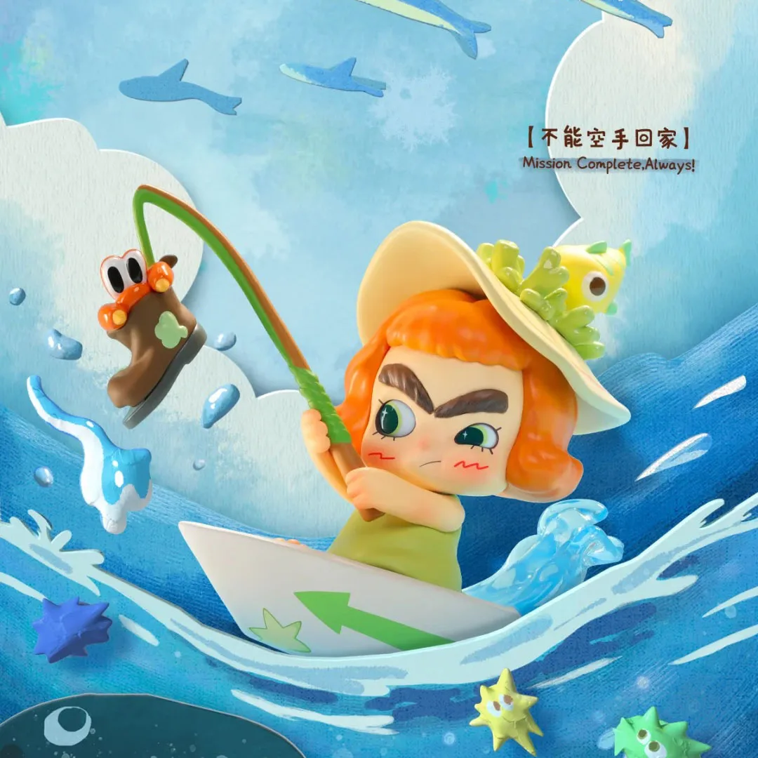 Новый Cicilu Ocean Messenger слепая коробка милая фигурка игрушка Коллекционный декор для рабочего стола загадочная коробка подарок для детей игрушки для девочек