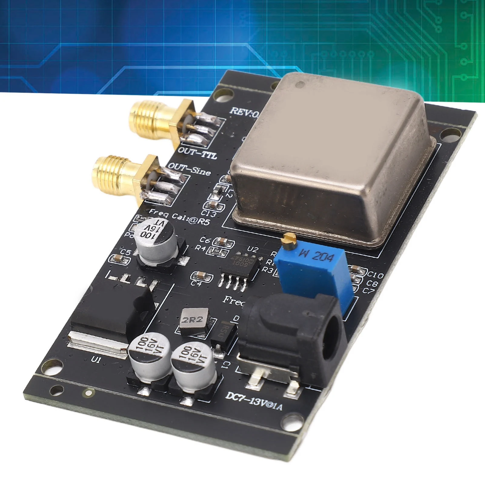 Ocxo 10Mhz Frequentie Standaard Referentiemodule Kristal Oscillator Constante Temperatuur Board