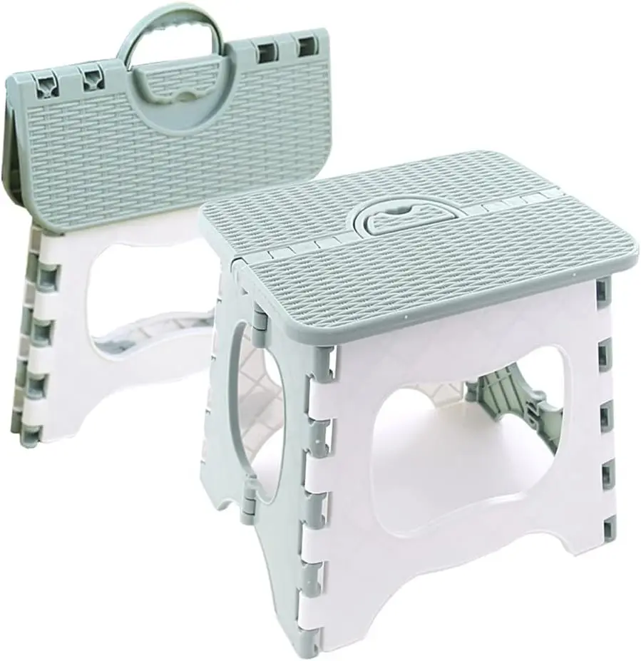 

Compact Foldable Step Stool, 12.5in, Holds 300 lbs, Non-Slip, Easy Storage