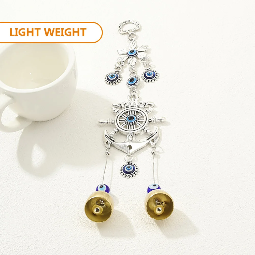 

Evil Eye Boat Anchor Wind Chime Metal Outdoor Garden Home Decor Crispy Sound Gift Wind Chimes Windchimes Outdoors