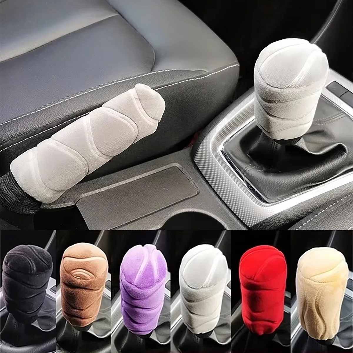 2pc automotive gear shift lever assembly, luxury gear shift lever assembly, gear shift lever assembly, handbrake assembly, gener