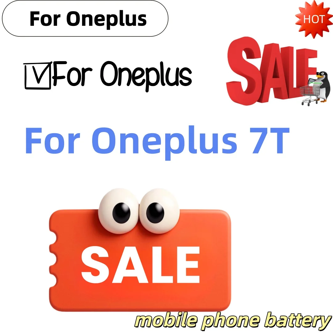 

BLP743 3800mAh Lithium Battery For Oneplus 7T One Plus 7T Phone Battery High Capacity Batteries Bateria Fast Shipping