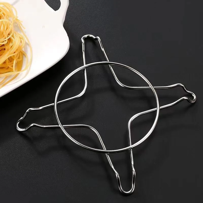 1pcs Gas Hob Cooktop Range Pan Holder Stove Steaming Stand Support Bracket Grate Wok Stainless Steel